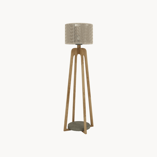 Vloerlamp Santo rope