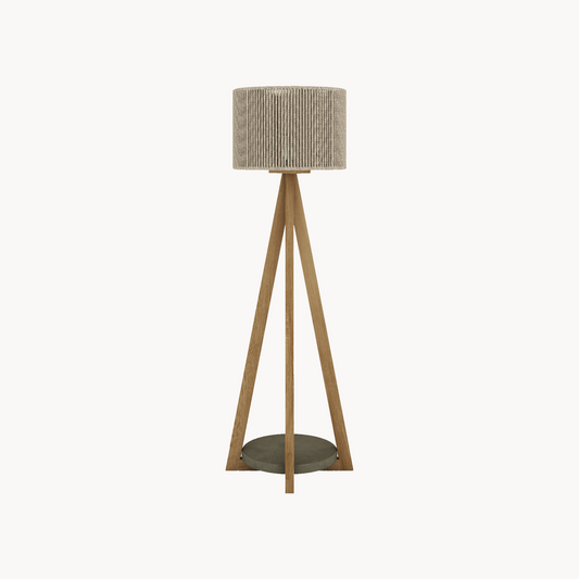 Vloerlamp Milos rope