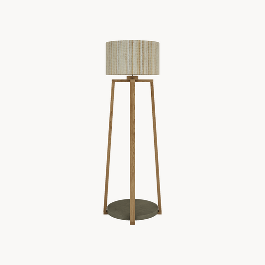 Vloerlamp Cross Corfu waterhyacinth