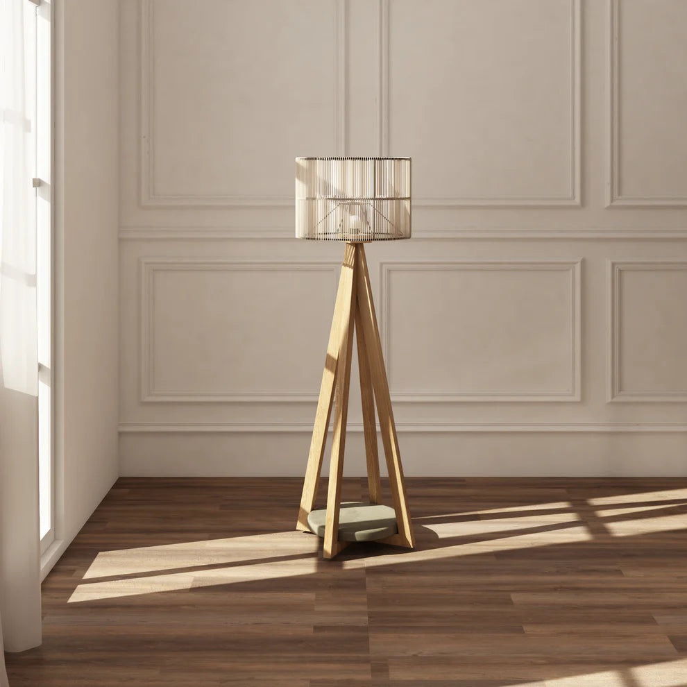 Lampadaire Milos Rope Duo