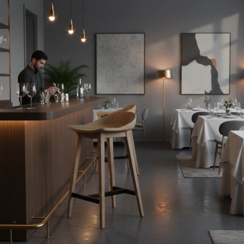 Tabouret de bar Woody