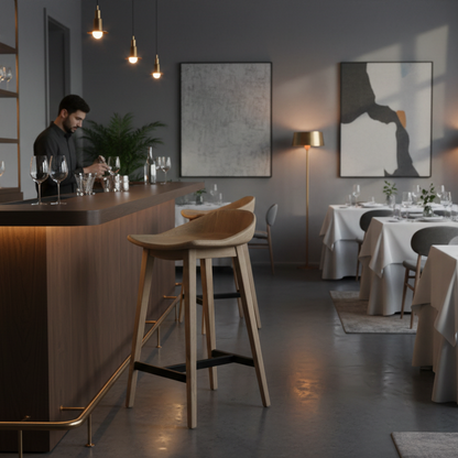 Tabouret de bar Woody