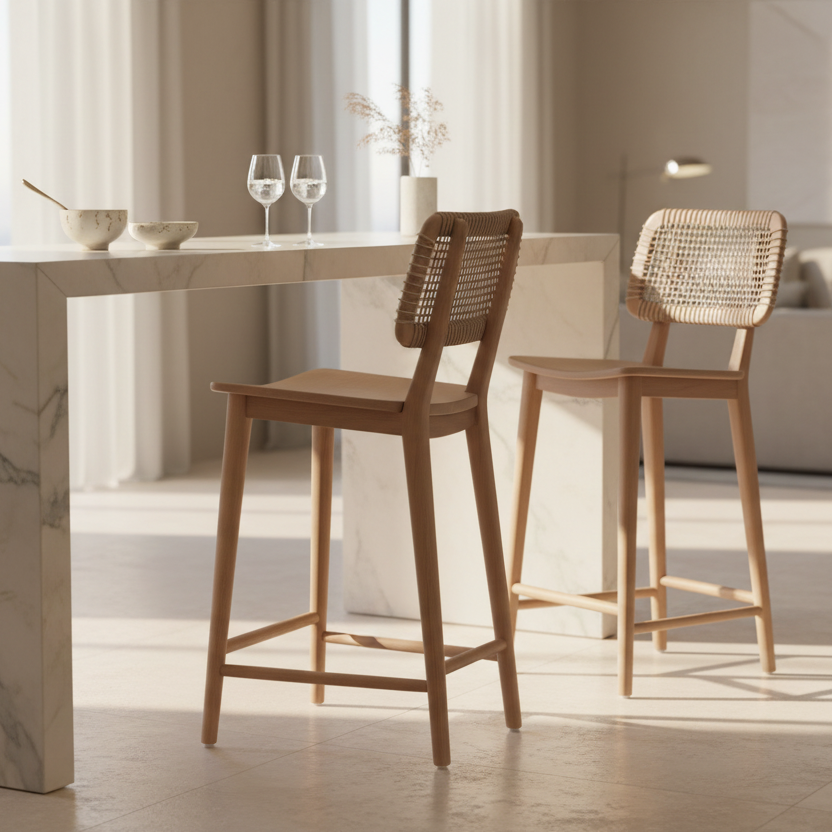 Tabouret de bar Noon Rope