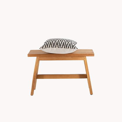 Coussin Tiago noir et blanc