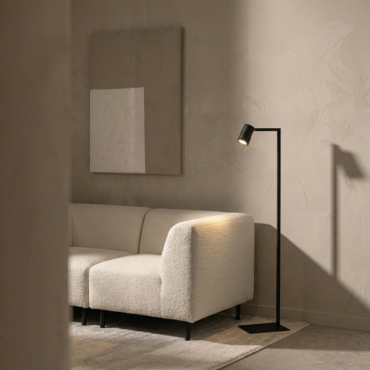Vloerlamp - Lesley - Zwart