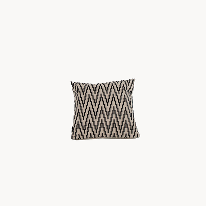 Coussin Tiago noir et blanc