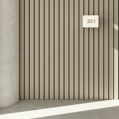 Huisnummerbox - Resin