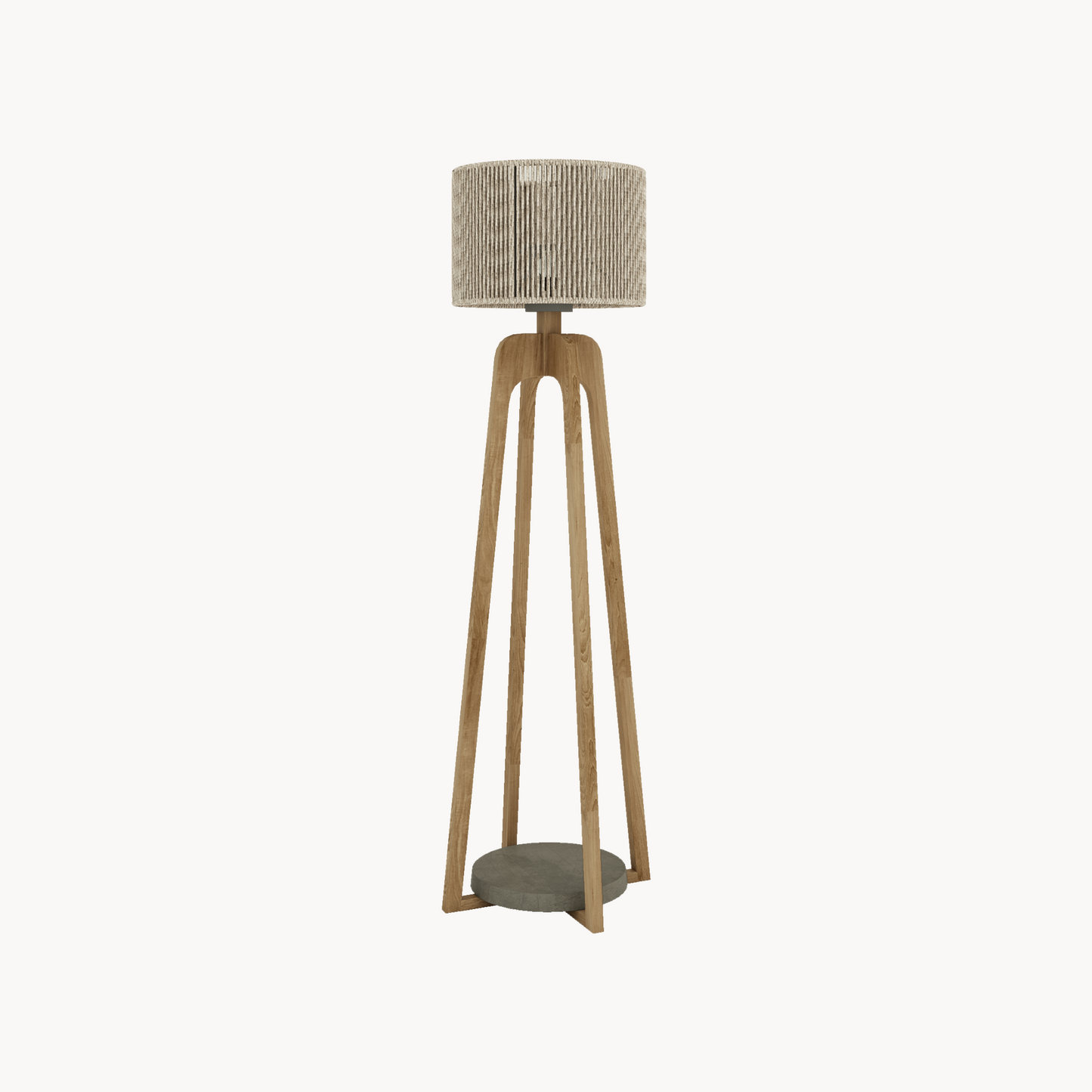 Vloerlamp Santo rope