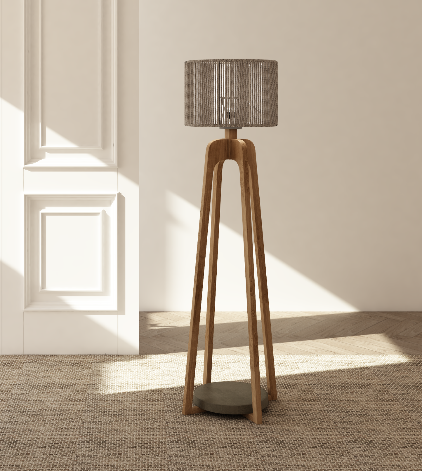 Vloerlamp Santo rope