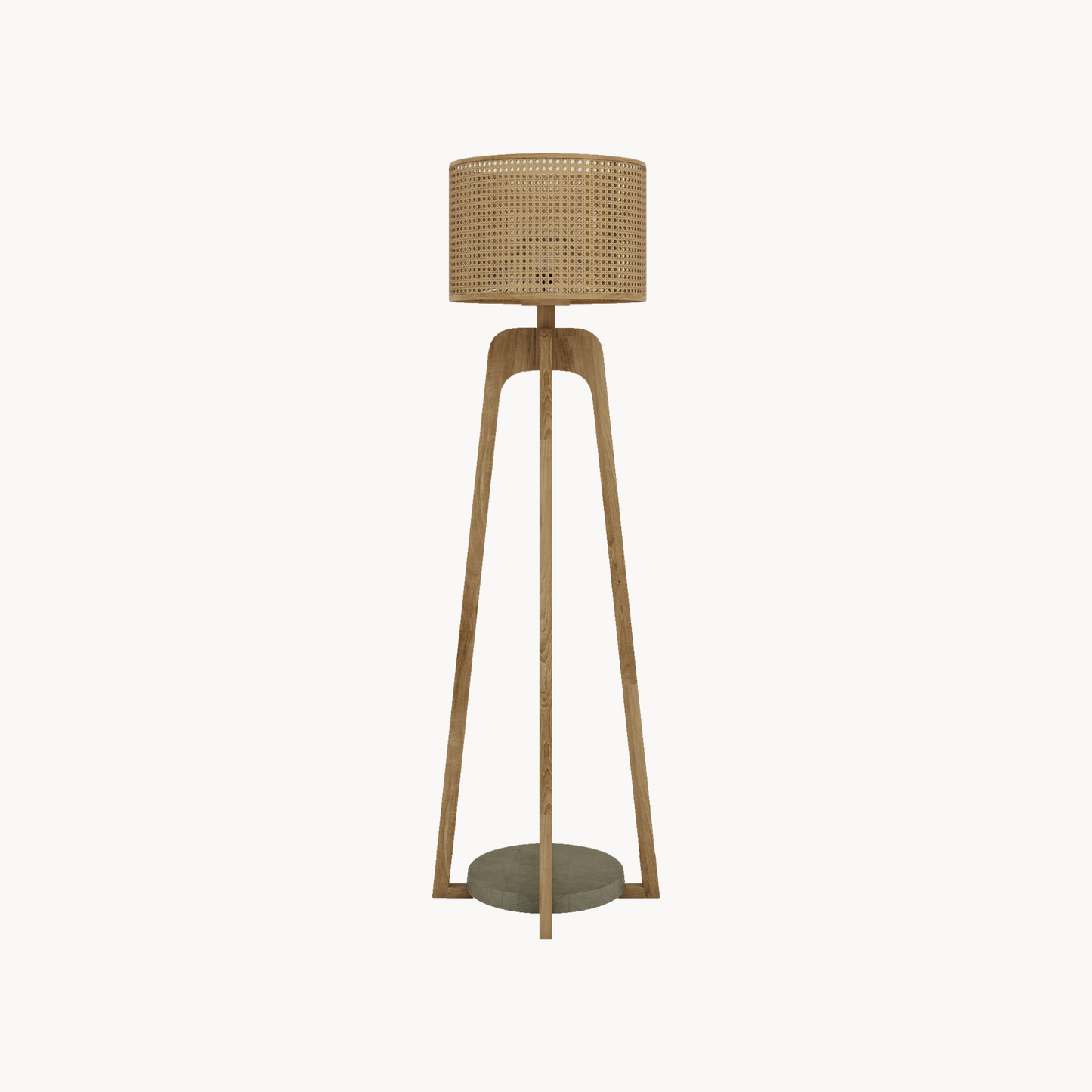 Vloerlamp Santo webbing