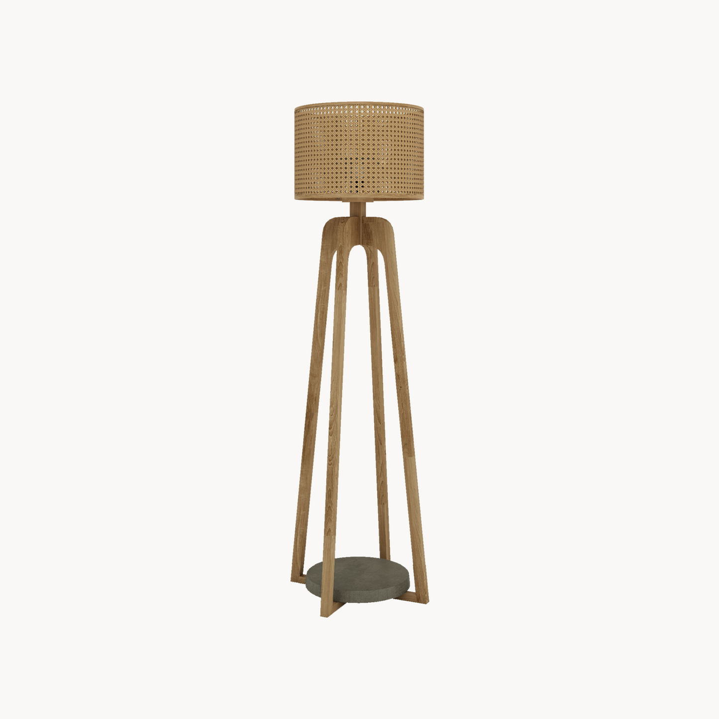 Vloerlamp Santo webbing