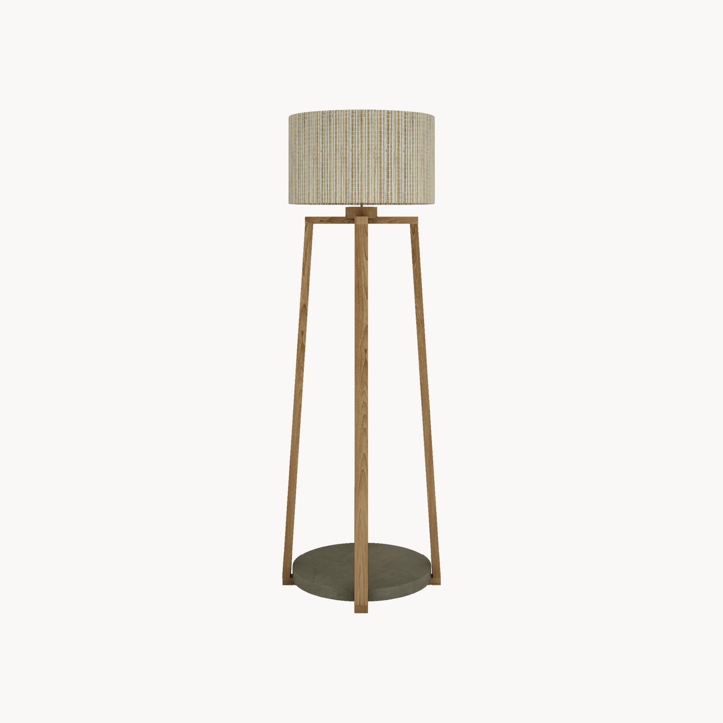 Vloerlamp Cross Corfu waterhyacinth