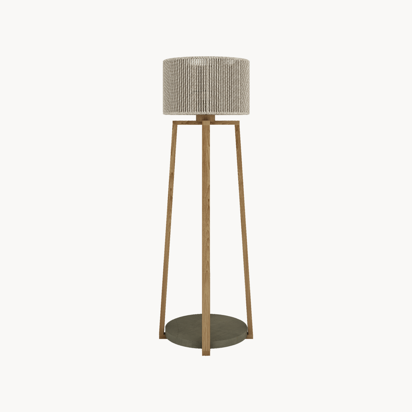 Vloerlamp Cross Corfu rope